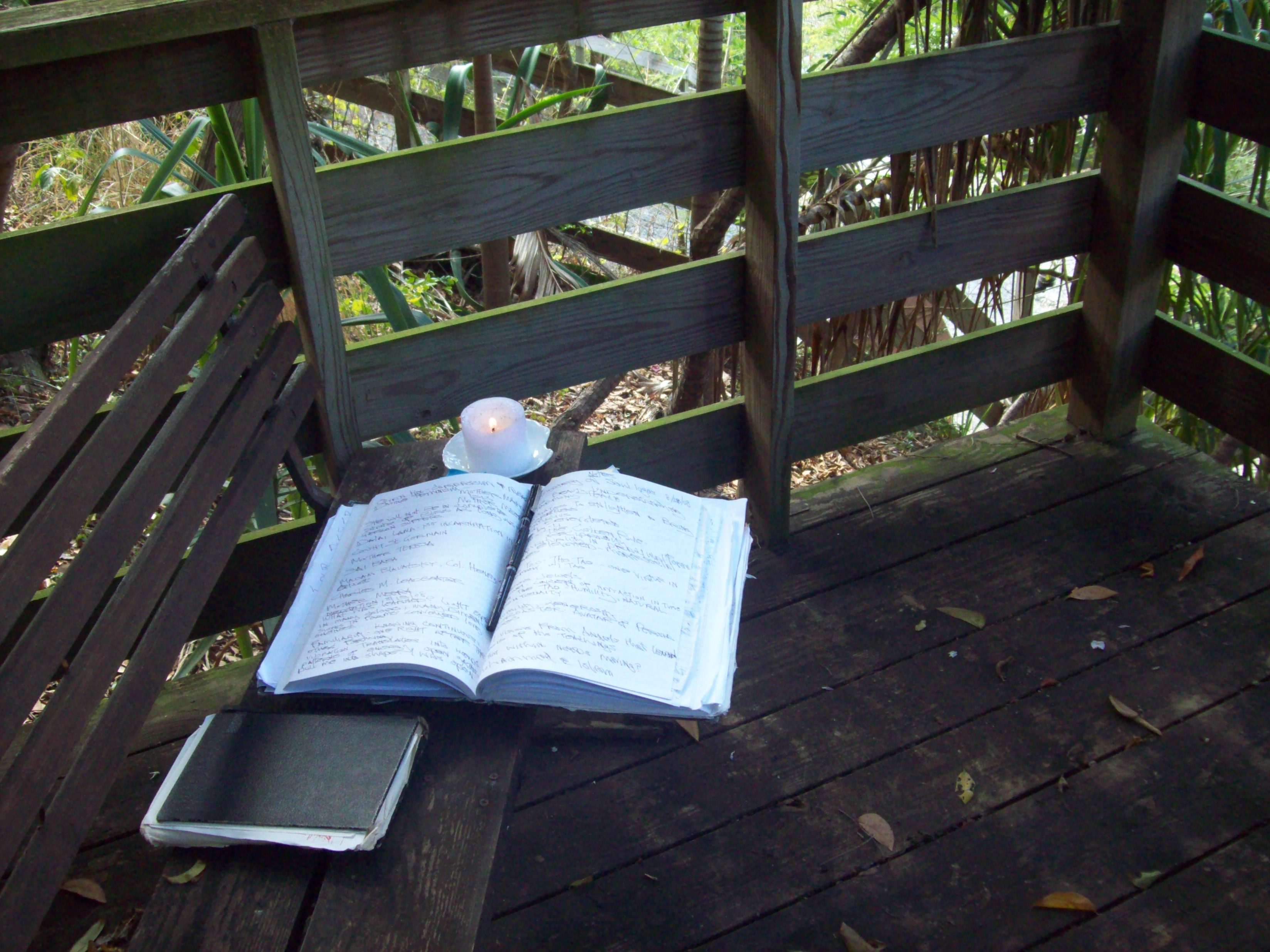 In the Gazebo by Alison L. Williams Hill In-Vesica  Art Design  Energy