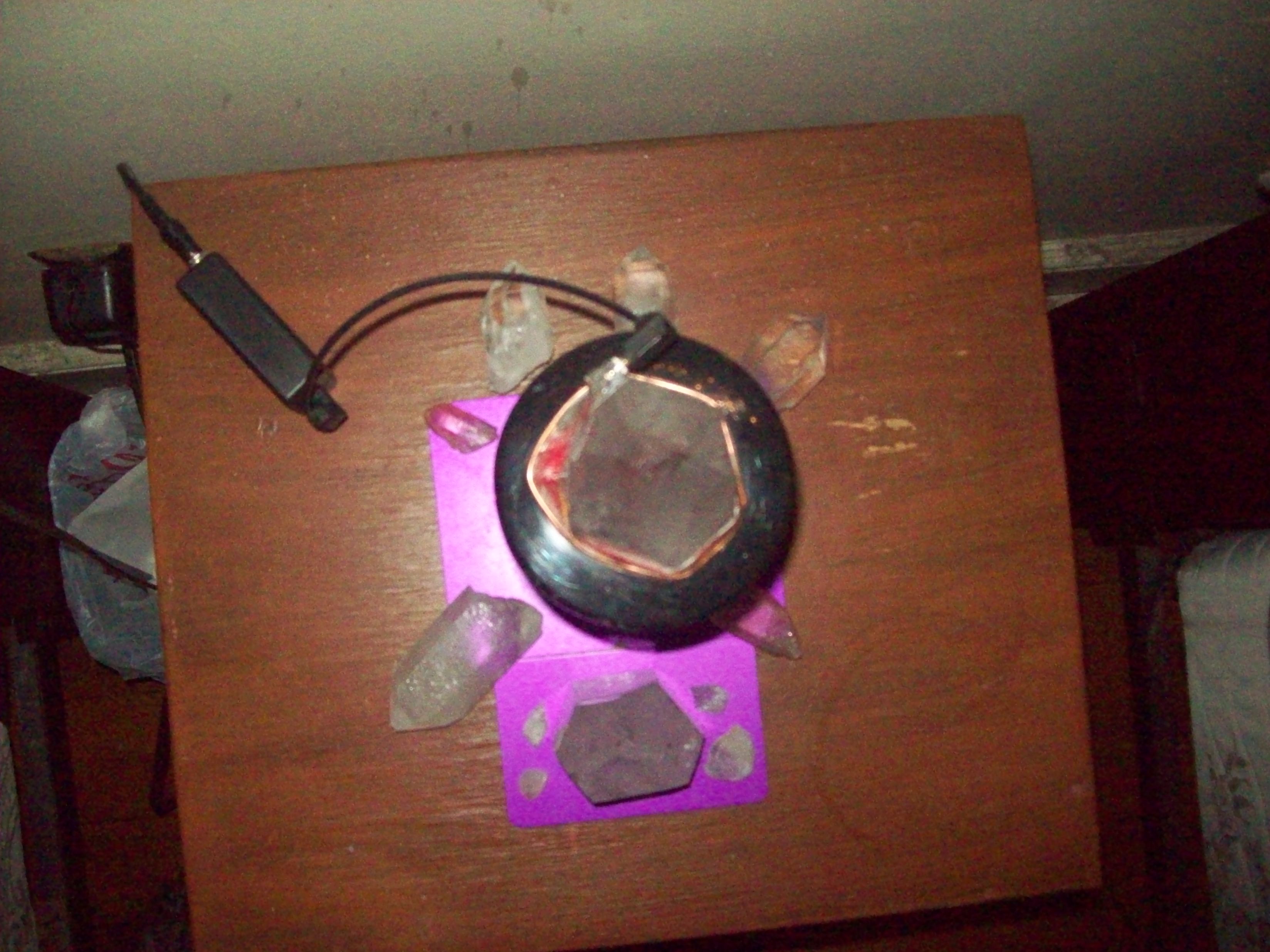 multi-dimensional objects in-vesica.com In-Vesica Art Design Energy  Powerwand-2 produced by K. Adachi at Educate-Yourself photo by A.L.W. Hill