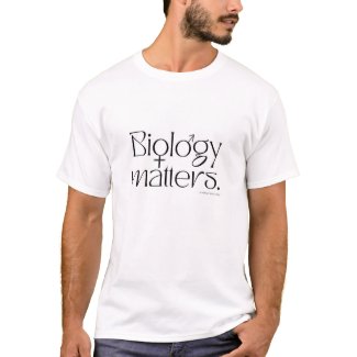 biology matters  in-vesica.com  In-Vesica Art Design Energy Biology Matters White T-Shirt by Allison L. Williams Hill