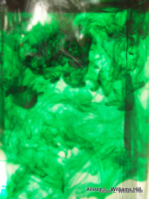 dowsers note in- vesica.com In-Vesica Art Design Energy   Green 2 by Allison L. Williams Hill